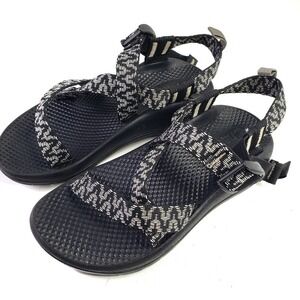 Chaco Z/1 Sandals Child‎ 2 Black White Straps